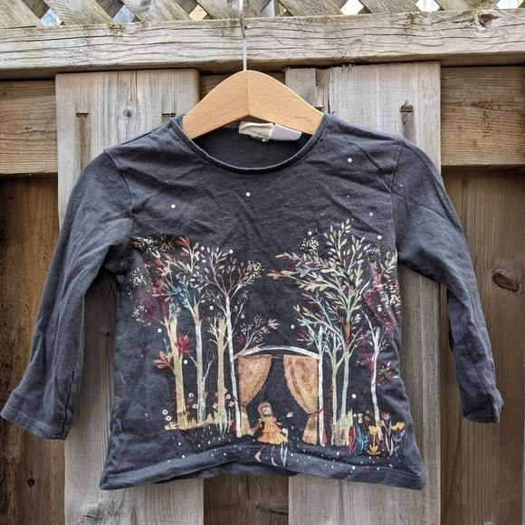 𝅺zara baby girls long sleeve t-shirt - Picture 4 of 4